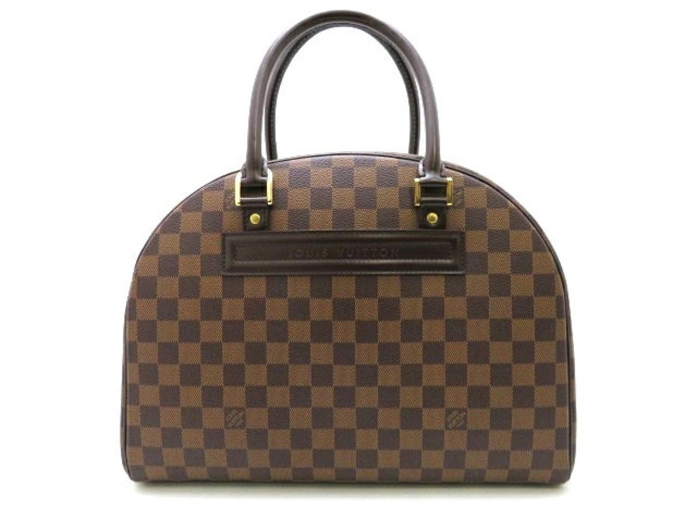 Louis Vuitton Nolita Handbag Damier Brown